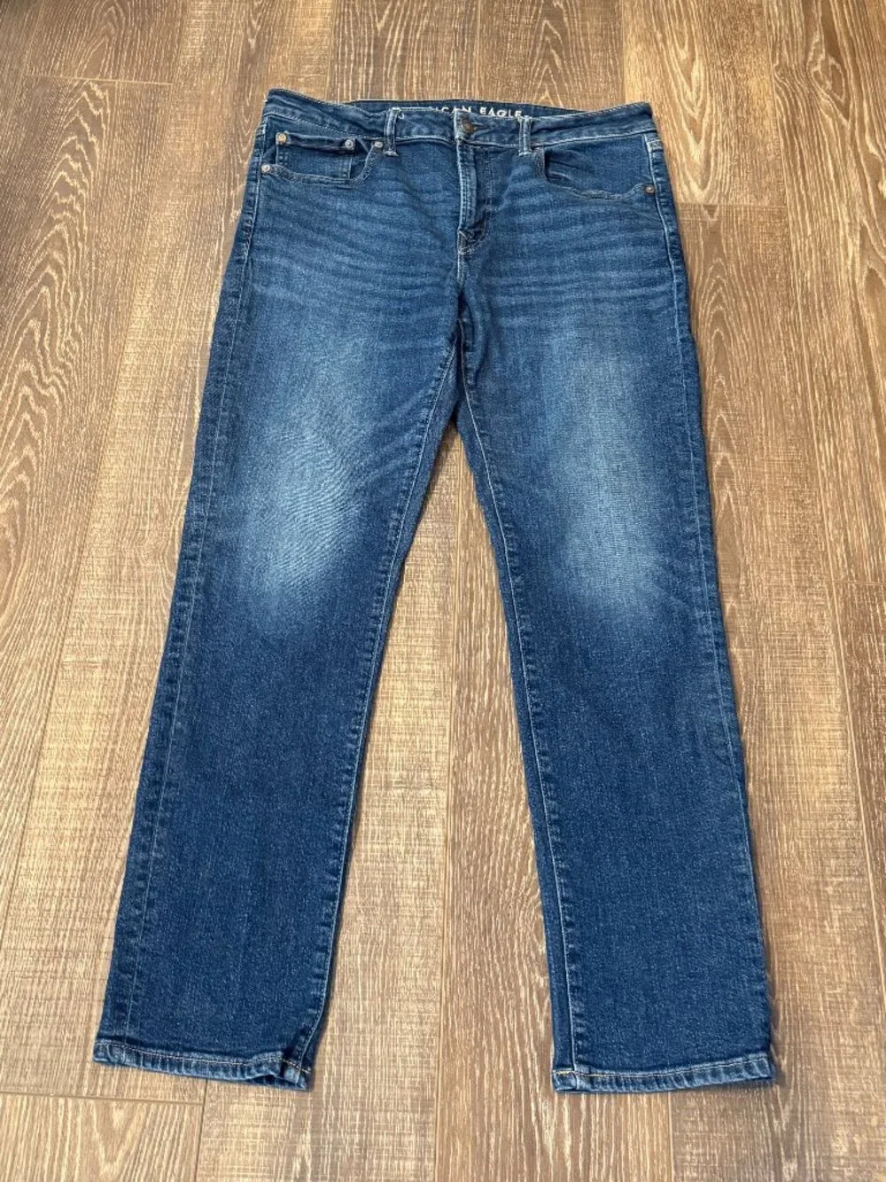 American Eagle Slim Straight Jeans–36x32